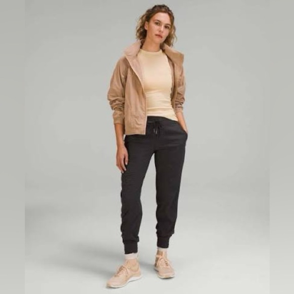 Lululemon Hold Tight Ribbed Crewneck Tank in Prosecco (tan/camel color)